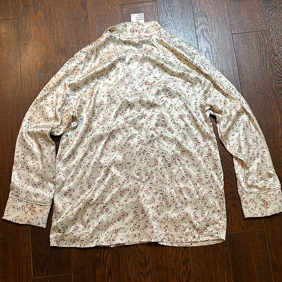 H&M PJ Silky Floral top size 12 - Picture 2 of 9